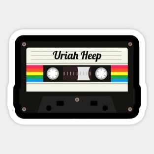 Uriah Heep / Cassette Tape Style Sticker